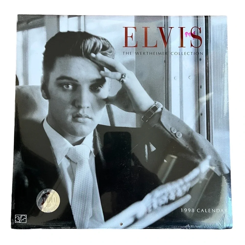 Lot of 3 Elvis Presley Calendars Vintage Sealed 1998 1999 2000 The King